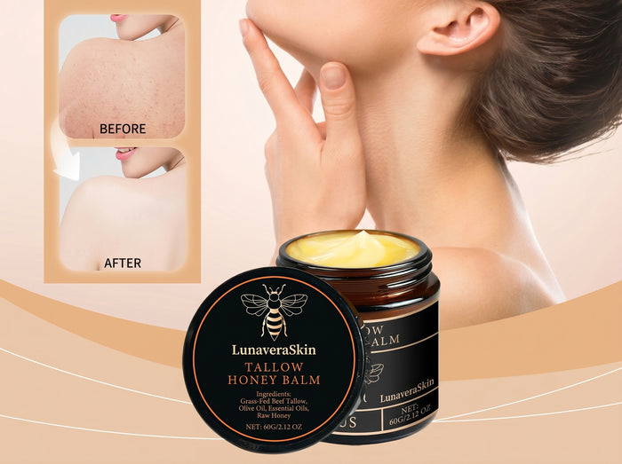Tallow Honey Cream Glow Hydrating Skin Improve Elasticity Soft Bleaching Improve Dullness Firming Face Body Moisturizer Lotion